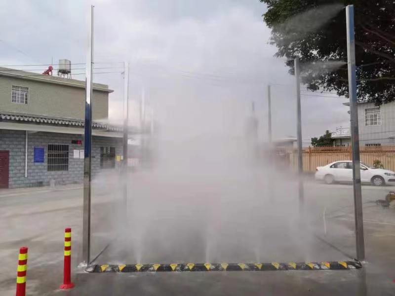 車輛消毒通道